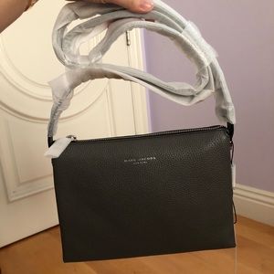Dark gray Marc Jacobs crossbody purse